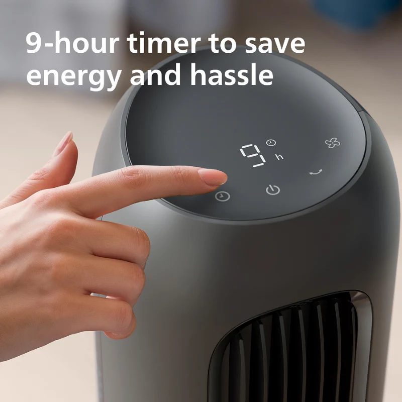 Philips 5500 series Tower Fan Charcoal Grey