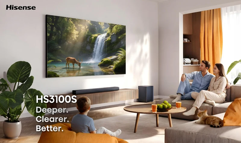 Hisense HS3100S 500W 3.1 CH Soundbar with Subwoofer