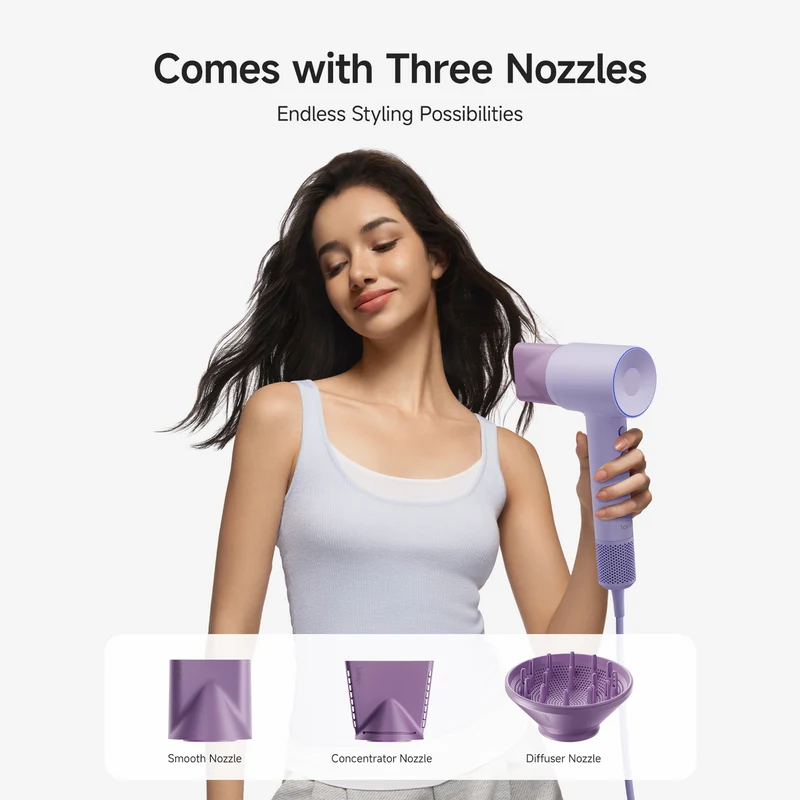 Laifen SE 2 High Speed Hair Dryer Pastel Purple