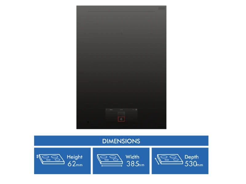Fisher & Paykel 39cm Series 11 2 Zone Induction Cooktop, with SmartZone