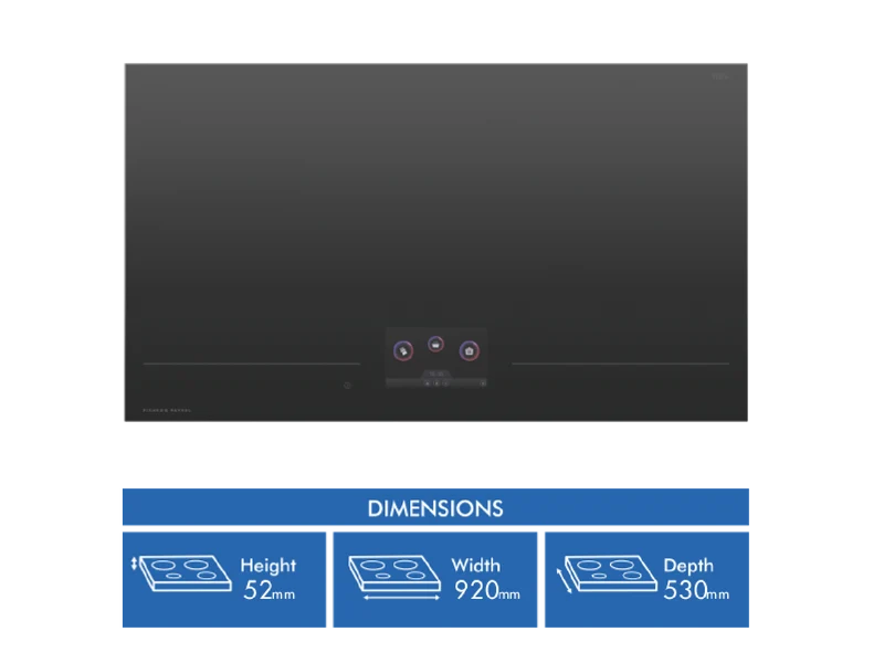 Fisher & Paykel 92cm Series 11 Full Surface Induction Cooktop