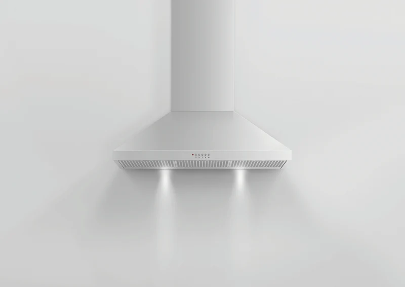 Fisher & Paykel 90cm Series 7 Pyramid Chimney Wall Rangehood