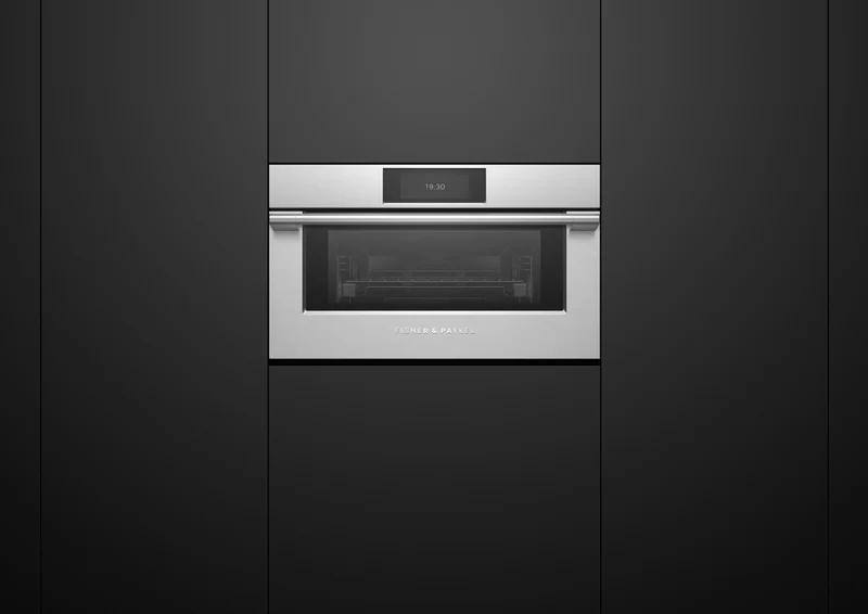 Fisher & Paykel Series 9 Professional Compact 76cm Combination Steam Oven, Stainless Steel