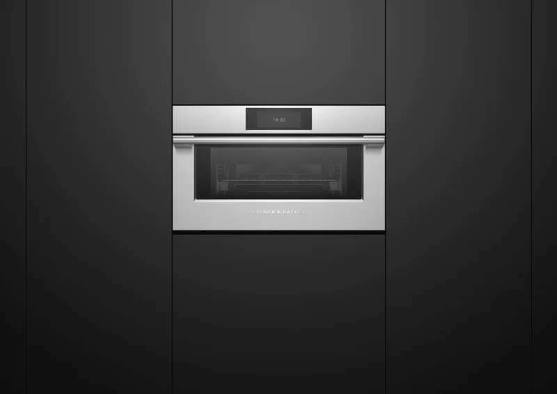 Fisher & Paykel Series 9 Professional Compact 76cm Combination Steam Oven, Stainless Steel