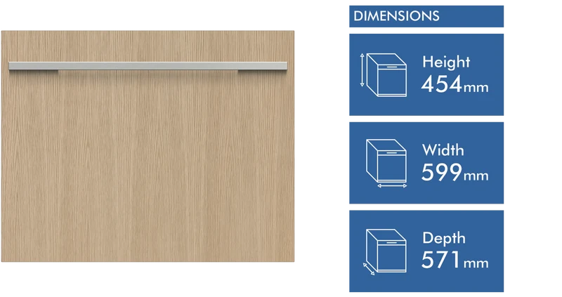 Fisher & Paykel Series 9 Integrated Tall Single DishDrawer Dishwasher