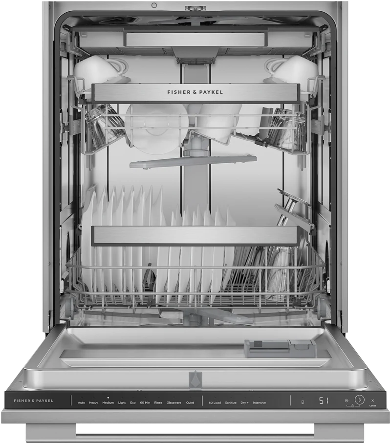 Fisher & Paykel Series 9, Integrated Dishwasher, Heat Pump