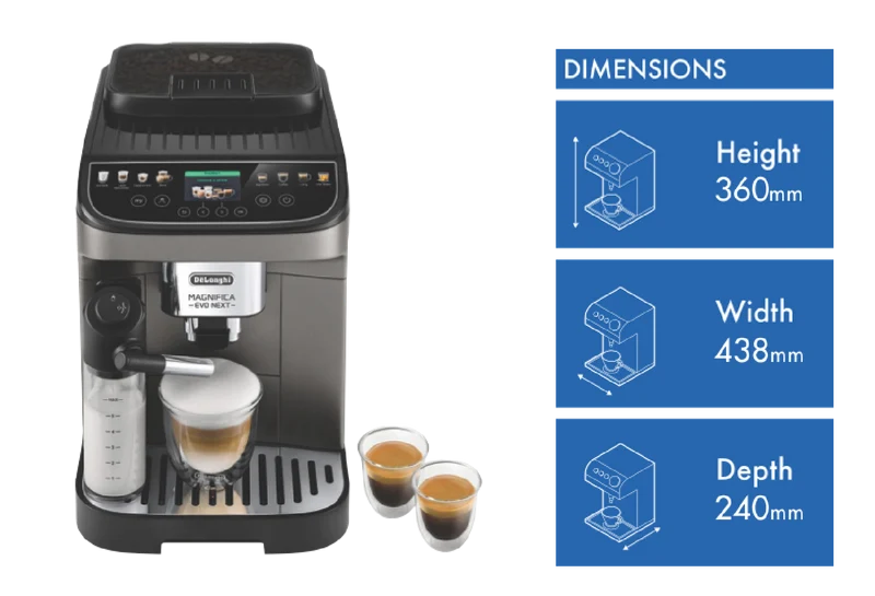 DeLonghi Magnifica Evo Next Fully Automatic Coffee Machine