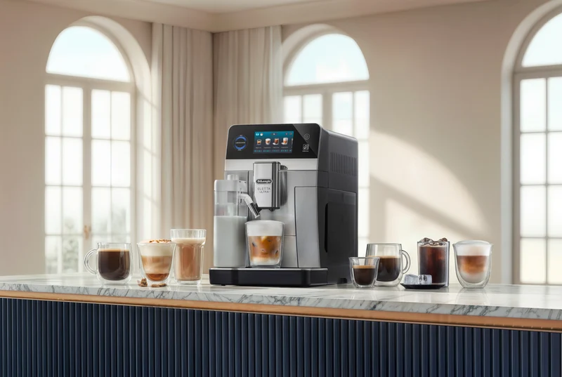 DeLonghi Eletta Ultra Connect Fully Automatic Coffee Machine
