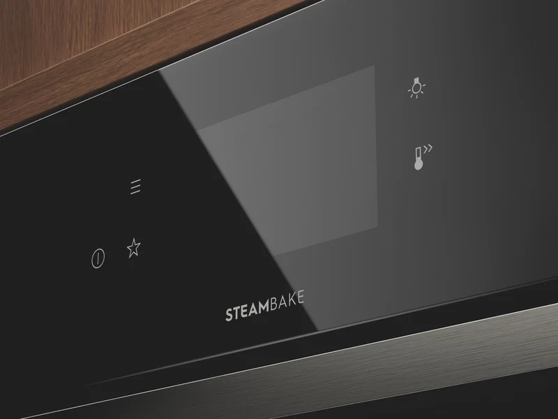Electrolux 90cm Pyrolytic Oven with SteamBake, 17 Functions, Airfry Plus, Black