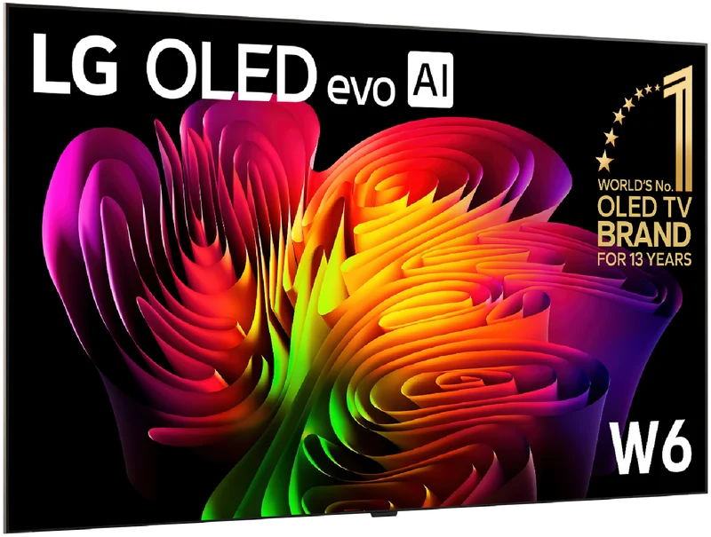 LG 83" OLED EVO AI W6 Wallpaper 4K Smart TV 2026