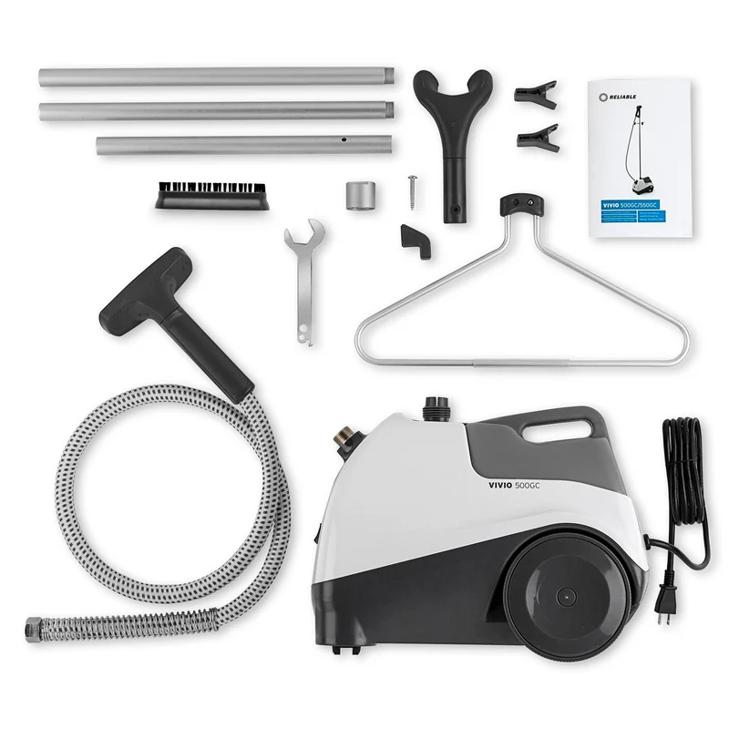Reliable Vivio 500GC | Défroisseur vapeur professionnel avec brosse à tissu