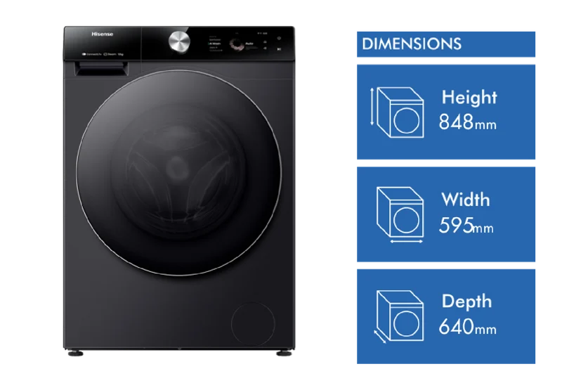 Hisense 12kg Series 9S Front Load Washer