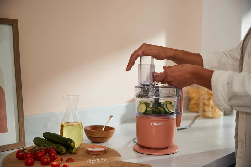 Kenwood Multi Pro Go Food Processor Red Clay