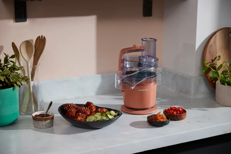 Kenwood Multi Pro Go Food Processor Red Clay