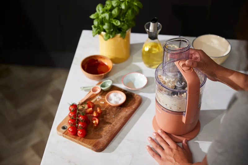 Kenwood Multi Pro Go Food Processor Red Clay