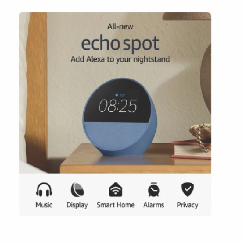 Amazon Echo Spot (Ocean Blue)