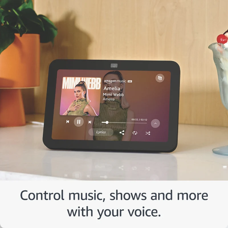 Amazon Echo Show 8 Gen 3) - Charcoal