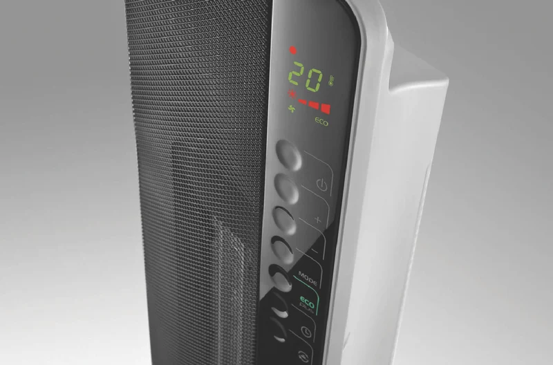 DeLonghi 2400W Electronic Ceramic Tower Heater