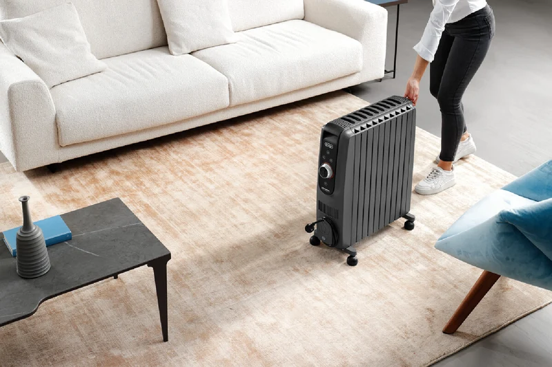 DeLonghi 2400W Dragon5 Connect Oil Column Heater
