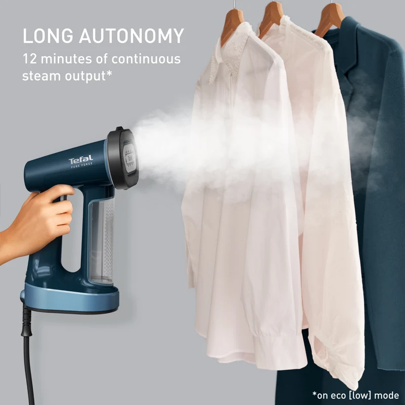 Tefal Pure Force 3 in 1 Handheld Garment Steamer