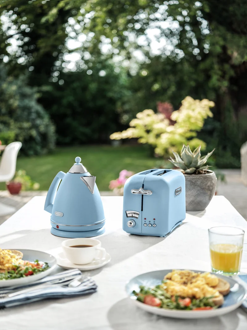 DeLonghi Argento Breakfast Pack Blue