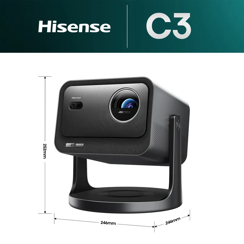 Hisense 65 - 300in C3 4K Triple Laser Projector