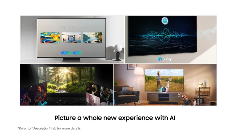 Samsung 65" OLED S90H 4K Smart AI TV 2026