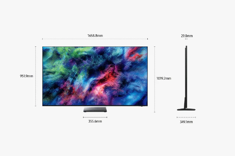 Samsung 75" MICRO RGB R95H 4K Smart AI TV 2026