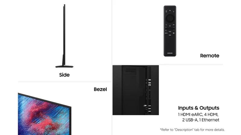 Samsung 75" MICRO RGB R95H 4K Smart AI TV 2026
