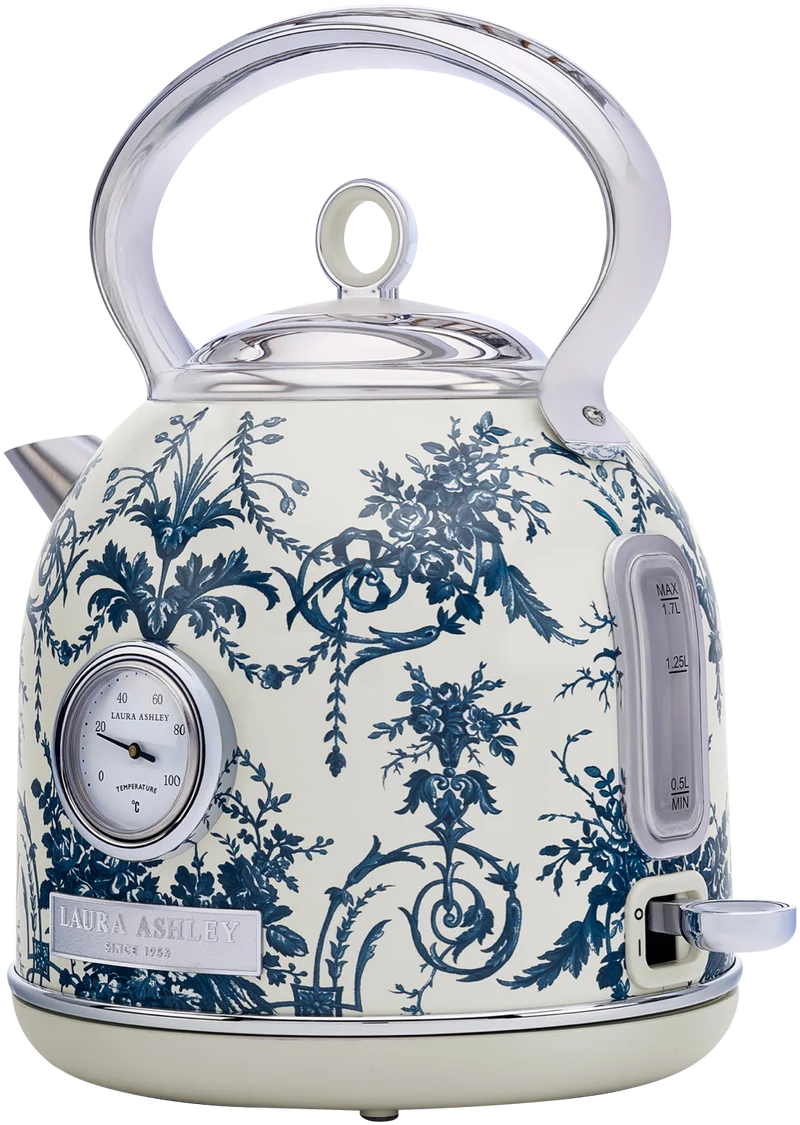 Laura Ashley 1.7 Litre Dome Kettle Midnight Tuileries