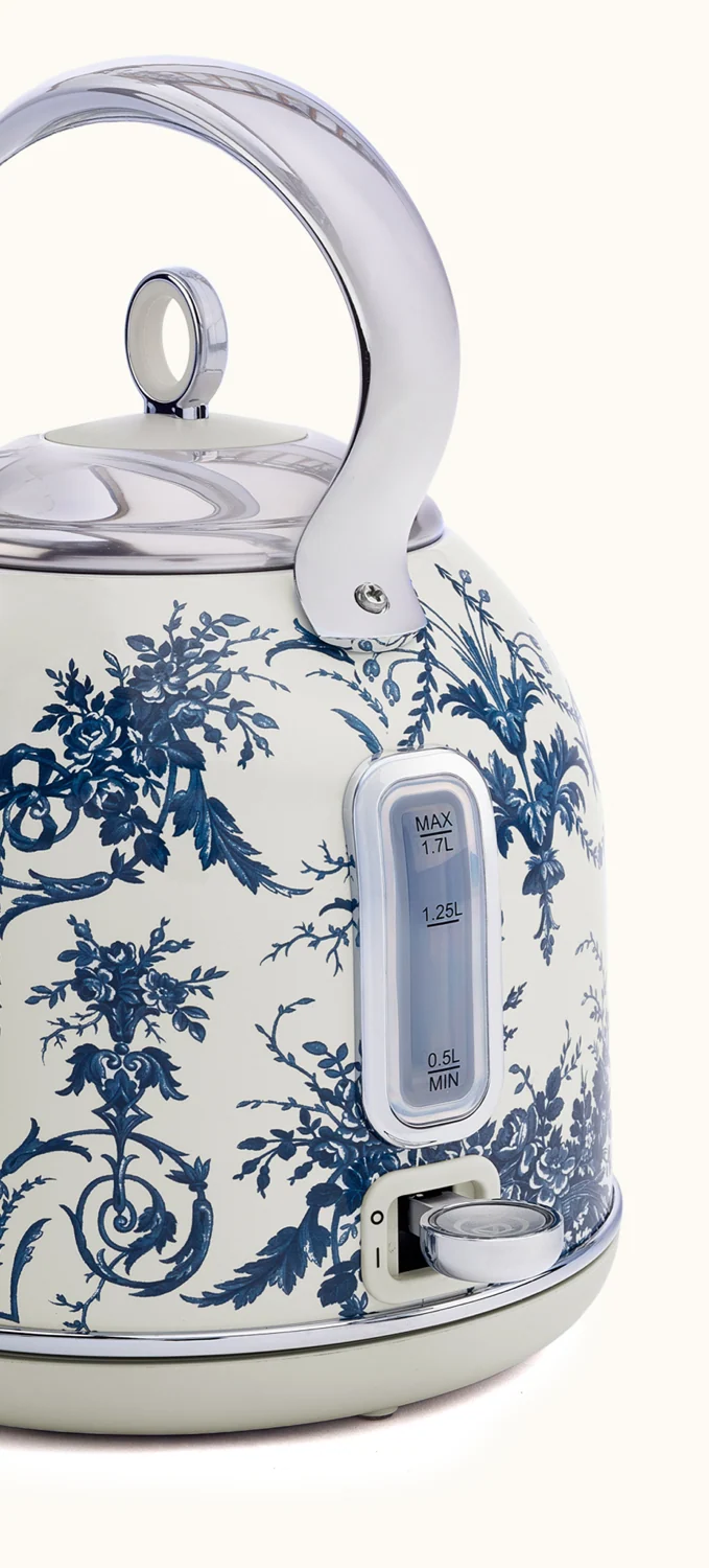 Laura Ashley 1.7 Litre Dome Kettle Midnight Tuileries