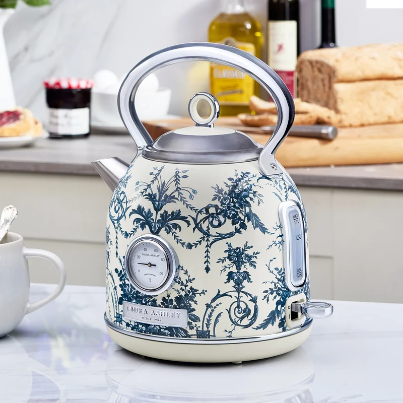 Laura Ashley 1.7 Litre Dome Kettle Midnight Tuileries