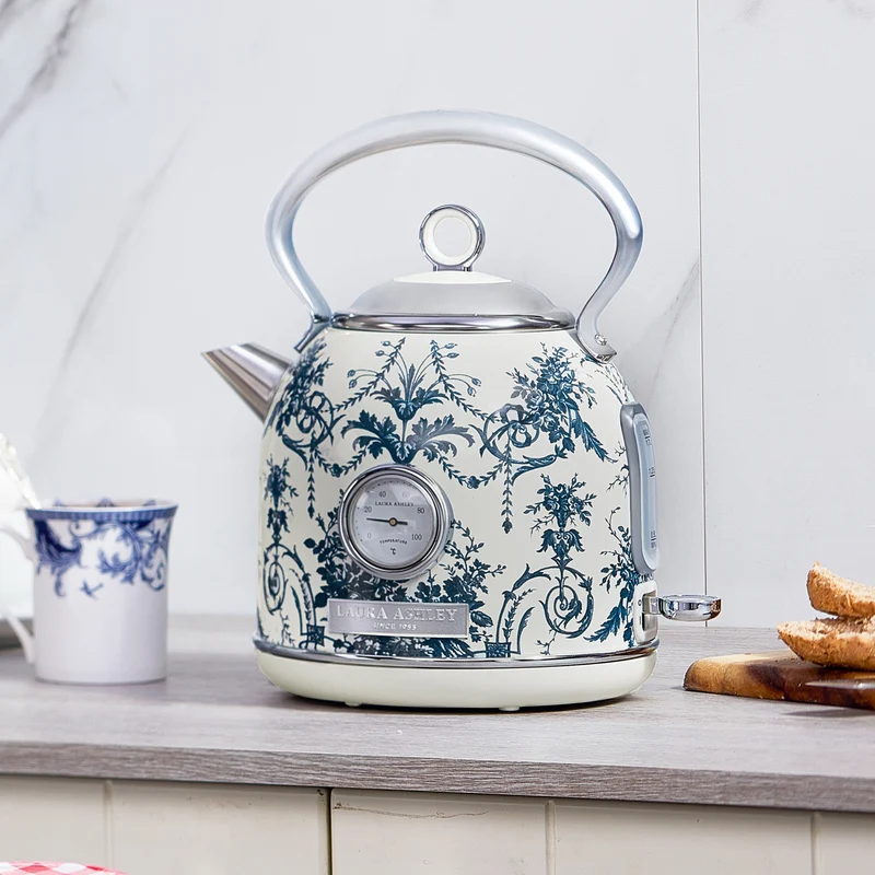 Laura Ashley 1.7 Litre Dome Kettle Midnight Tuileries