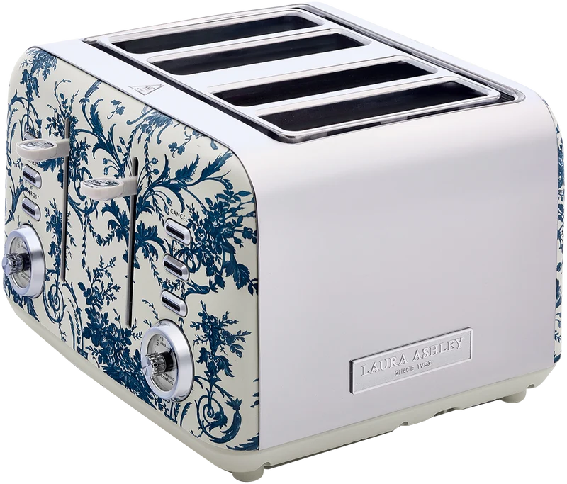 Laura Ashley 4 Slice Toaster Midnight Tuileries