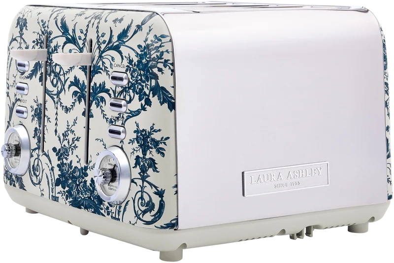 Laura Ashley 4 Slice Toaster Midnight Tuileries