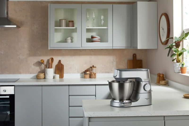 Kenwood Titanium Chef Baker Stand Mixer Silver