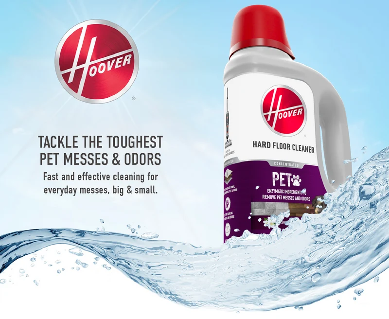 Hoover Pet Hard Floor Cleaner Cleaning Solution 1.89L