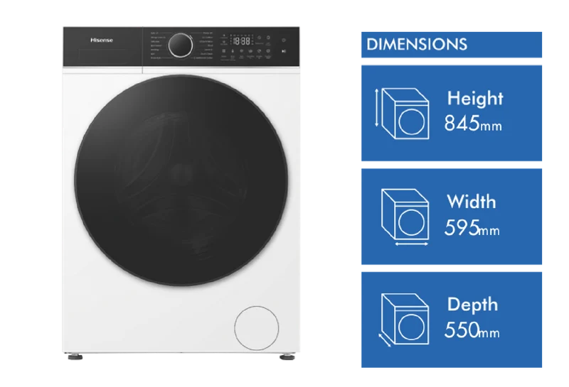 Hisense 10kg Series 5I Front Load Washer
