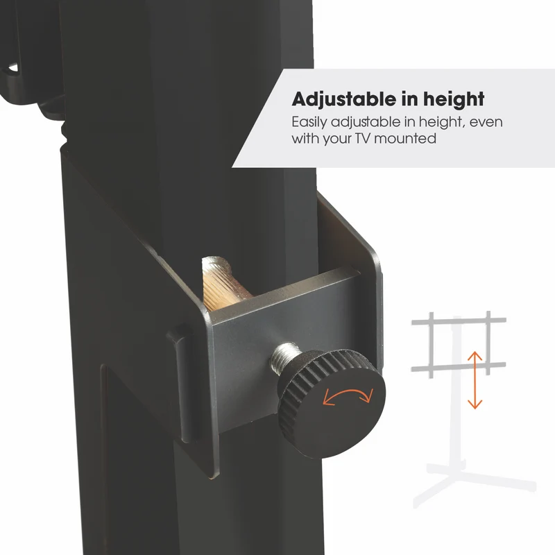 Vogels TV Floor Stand (Upto 77") Black Steel