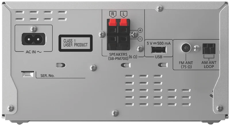Panasonic 80W Micro Audio System
