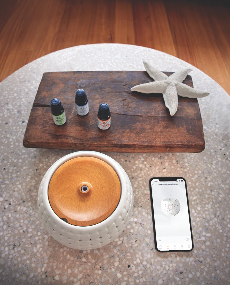 Ellia Cadence Ultrasonic WiFi Diffuser White