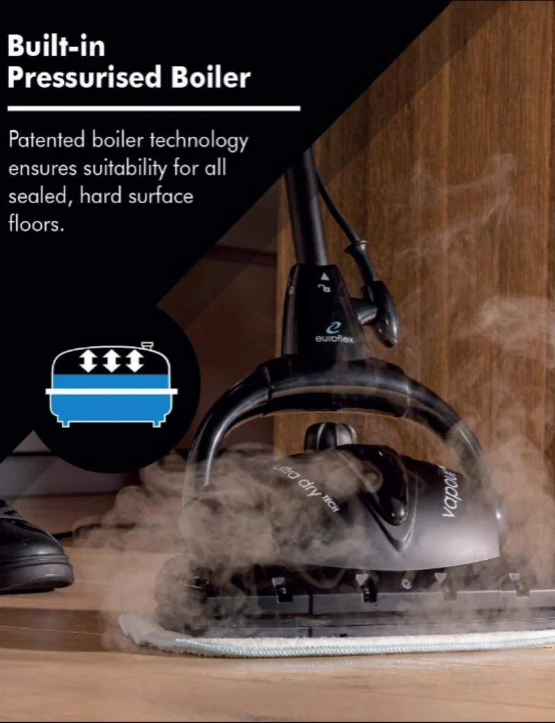Euroflex Vapour M2R Upright Floor Steam Mop