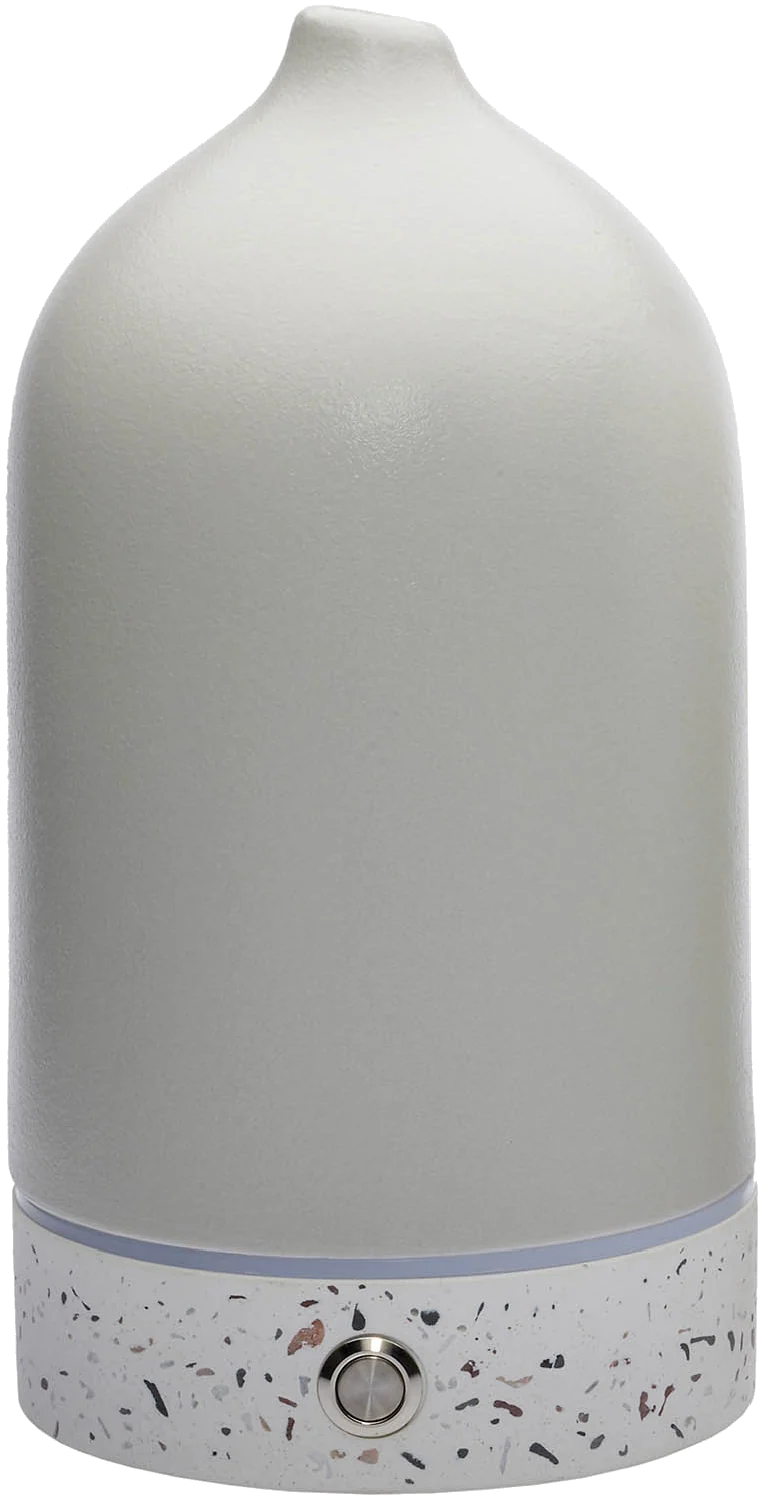 Ellia Pure Aroma Diffuser Ceramic & Terrazzo- Grey