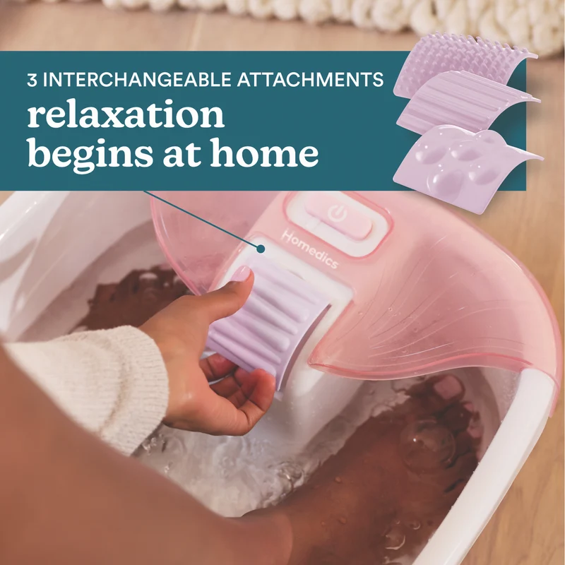 Homedics Bubble Bliss Deluxe Foot Spa Gift Set