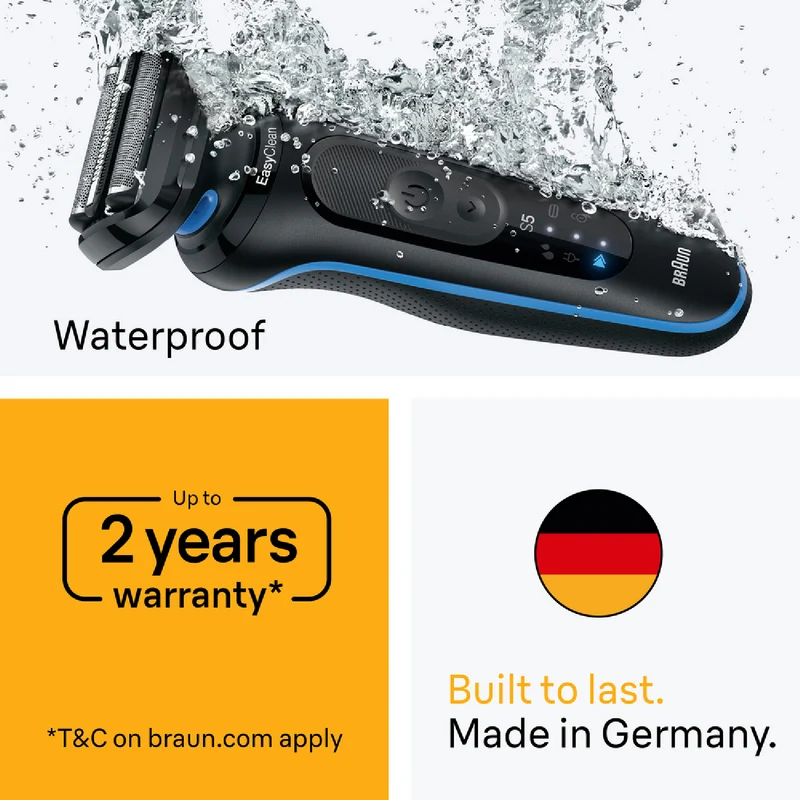 Braun Series 5 Electric Shaver Mint