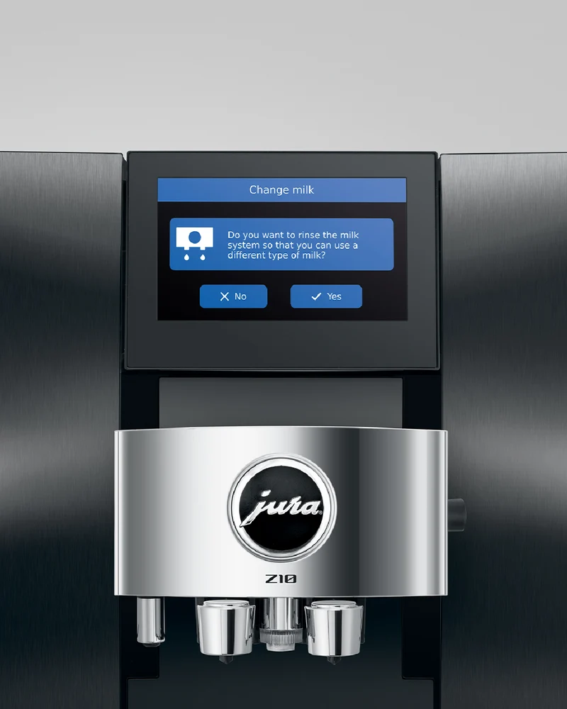 JURA Z10 Aluminium Black Automatic Coffee Machine