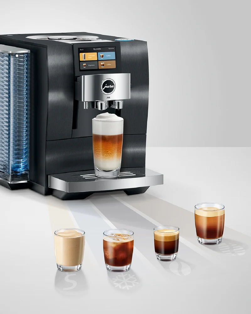 JURA Z10 Aluminium Black Automatic Coffee Machine