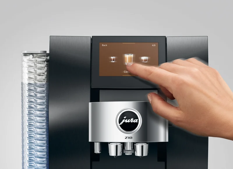 JURA Z10 Aluminium Black Automatic Coffee Machine