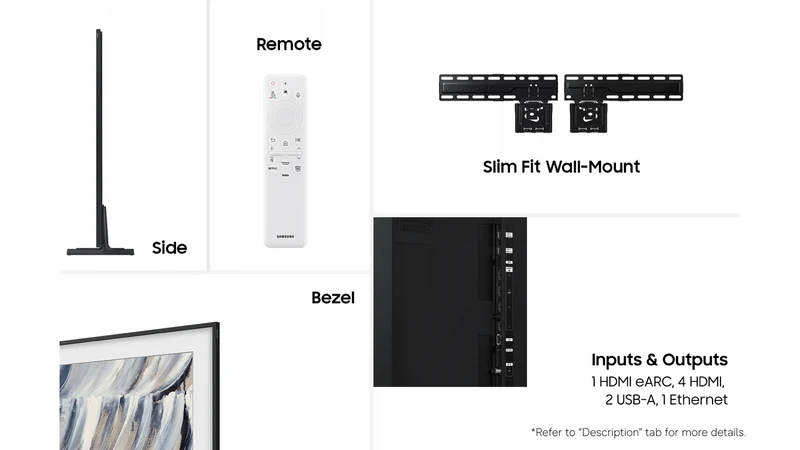 Samsung 43" LS03H The Frame QLED 4K Smart TV 2026