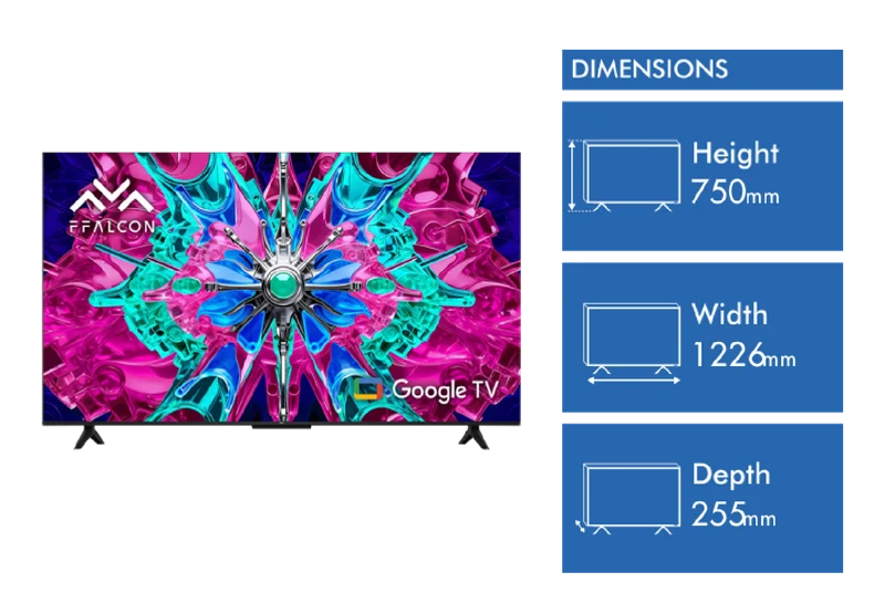 FFALCON 55" U65A 4K LED Google TV 2026